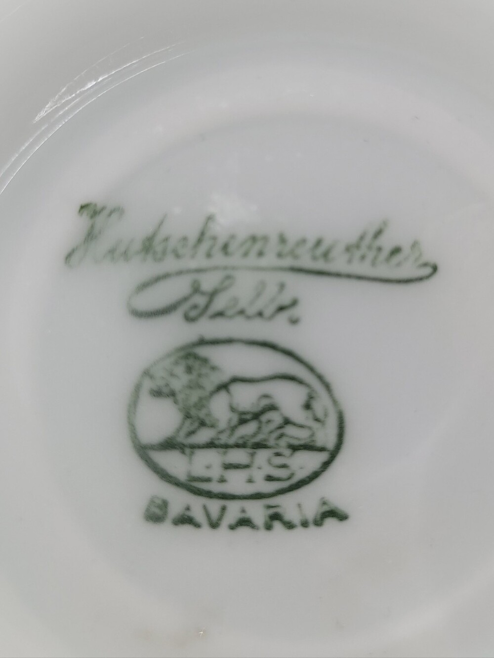 Hutschenreuther Selb LHS Bavaria mark from the 1925–1939 period, a lidded tureen - Picture 13 of 15